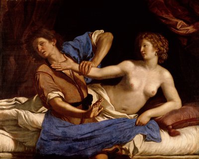 Joseph and the Wife of Potiphar, c.1649 by Giovanni Francesco Barbieri